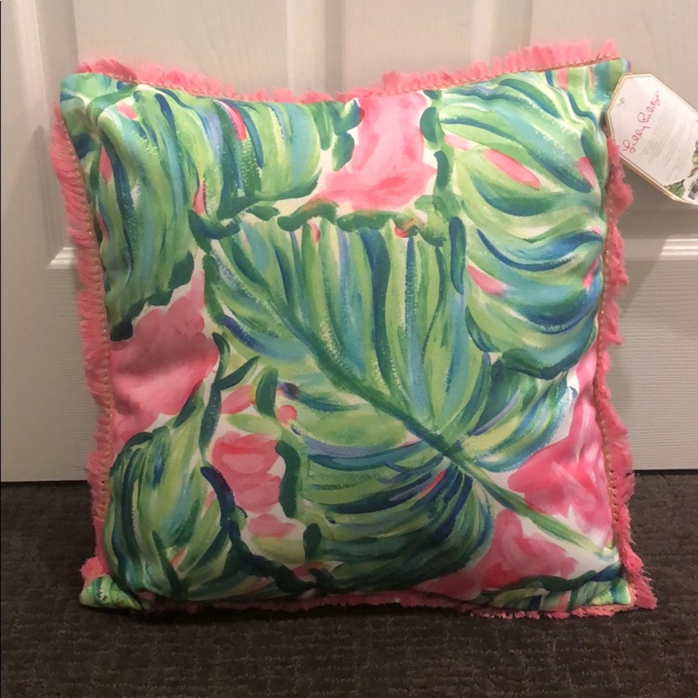 Lilly Pulitzer throw pillow
